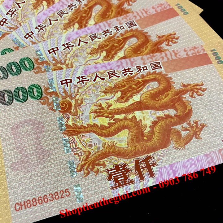 Tiền Lì Xì Hình Con Rồng Của Trung Quốc - SP005133